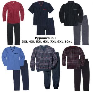pyjama's-in-grote-maten