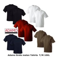 Adamo T-shirts in grote maten